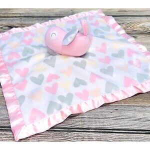 Cloud Island Knit Baby Bird Lovey Security Blanket Toy